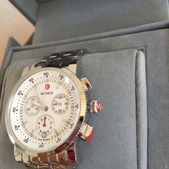 NWT MICHELE SPORT SAIL WATCH MWW01C000021